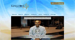 Desktop Screenshot of kingdomlifecc.com